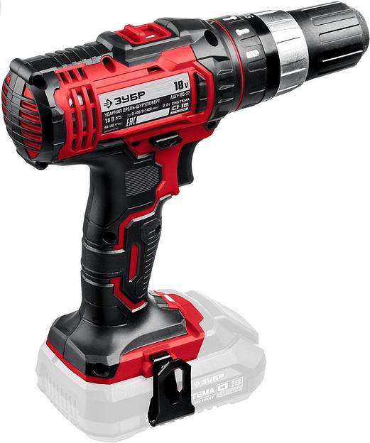 Дрель-шуруповерт Зубр ДШУ-185 аккум. патрон:быстрозажимной фото 4