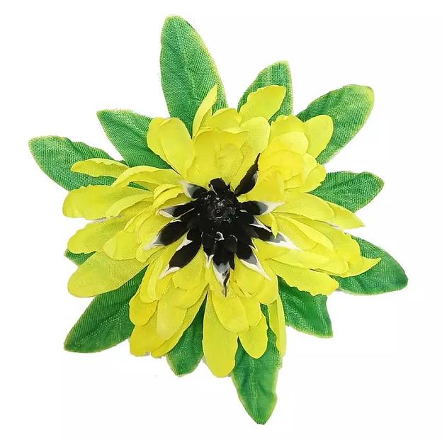 Головка кувшинки Нордика 4сл с листом 18см 388БВГ-л064-204-178Ч 1/28 фото 3