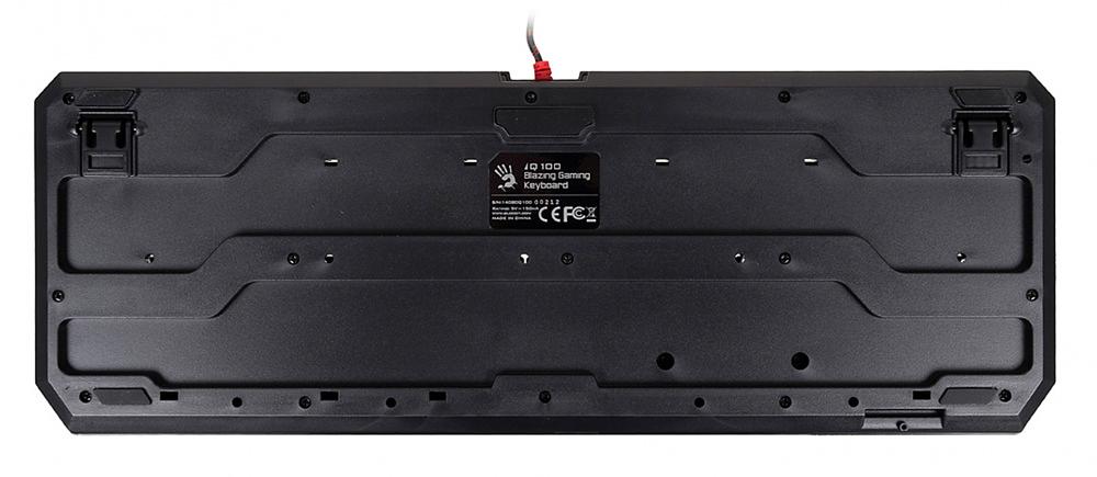Клавиатура A4Tech Bloody Q100 черный USB Multimedia for gamer фото 2