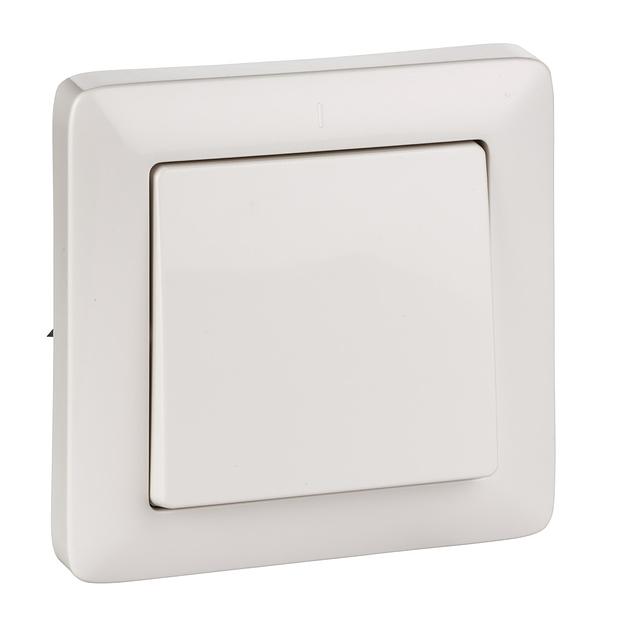 Systeme electric VS16-133-B ХИТ С/У 1-клавишный ВЫКЛЮЧАТЕЛЬ 6А, 250В, БЕЛЫЙ. Россия фото 4