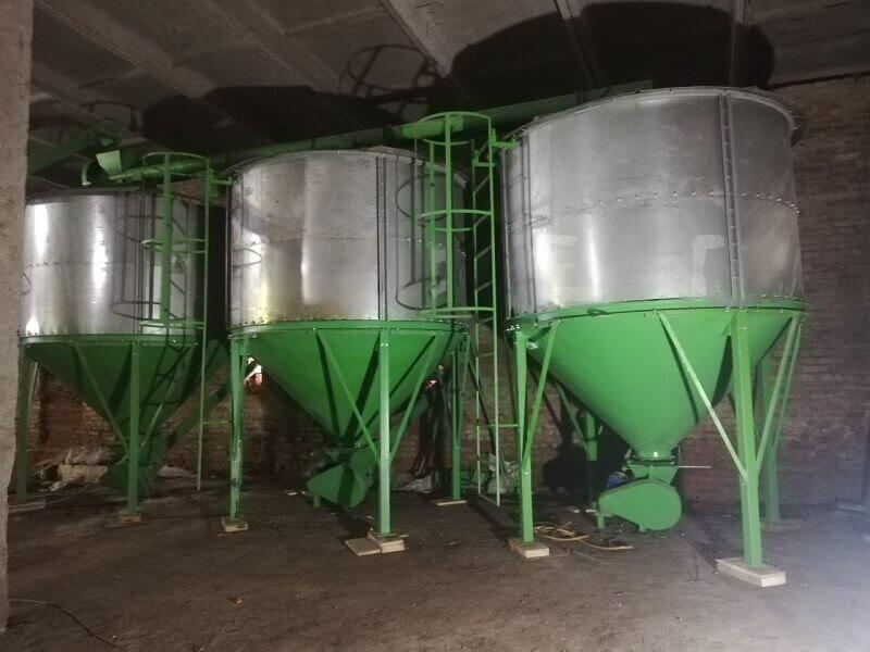 Силос для хранения зерна и комбикорма 14 т фото 3