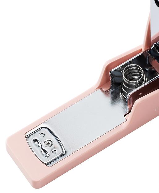 Степлер Deli ENS084 Nusign 24/6 26/6 (20листов) розовый 100скоб коробка фото 3