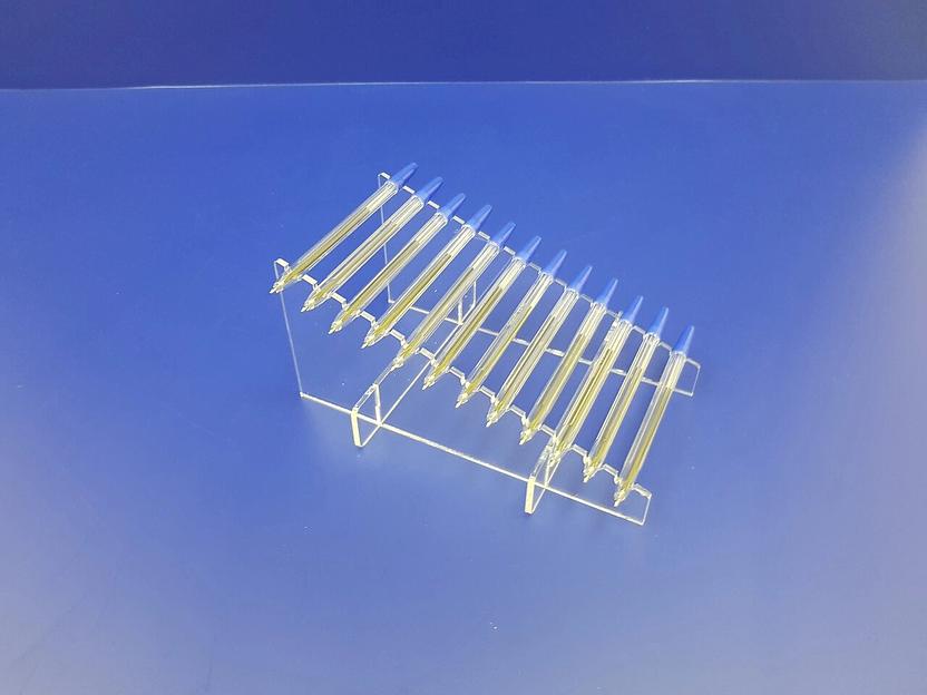 Подставка для ручек карандашей кистей 11 секции (горка прямая, сборно-разборная фото 4