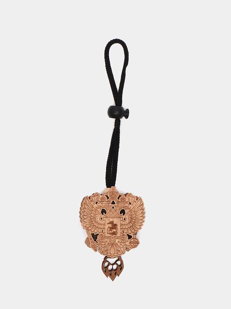 Ароматизатор воздуха для автомобиля подвесной Аром Д’Боч «Герб» деревянный ОПТ фото 4