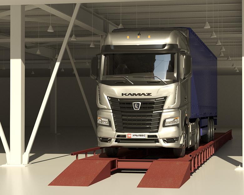 Автомобильные колейные весы МВСК-Уралвес-60-КН.2.1(12х3) фото 2