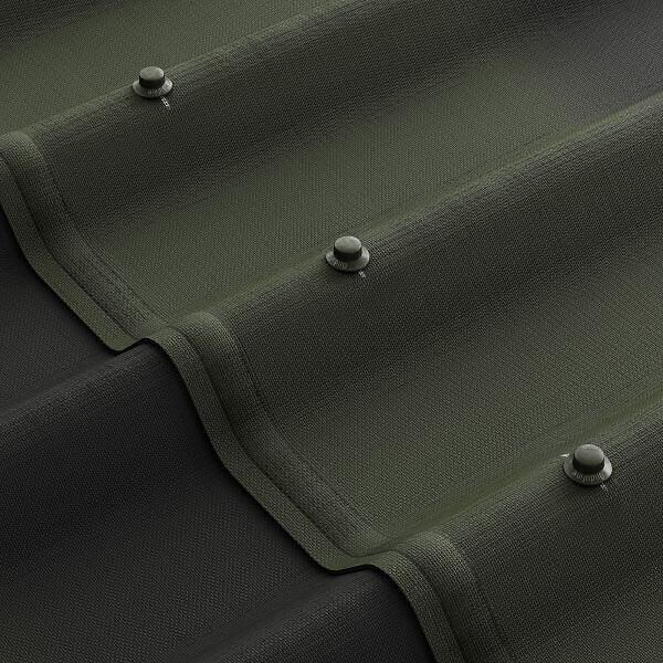 Ондулин «Черепица» зелёный опт фото 2