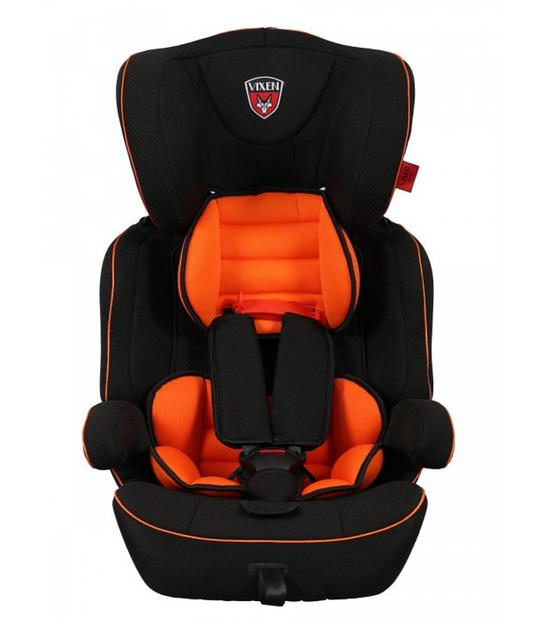 Детское автокресло Vixen «Лазурит 1-2-3» цвет черный ОПТ фото 1