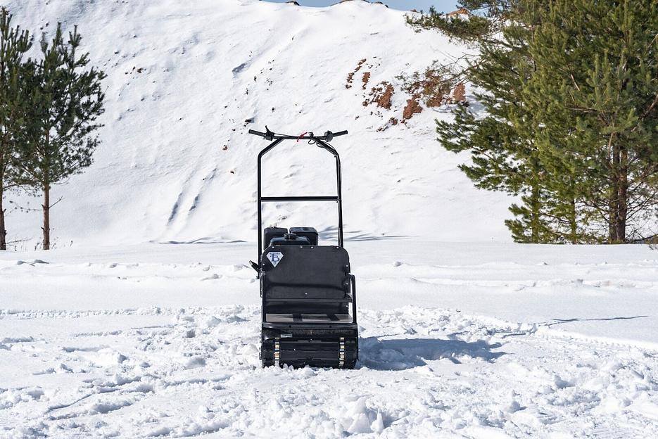 Мотобуксировщик Бурлак М2 LRS, 13 л.с., электрозапуск 1450*510*810 мм. фото 5