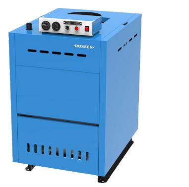 Напольный газовый котел «Rossen» RSA 100 с автоматикой безопасности Honeywell фото 2