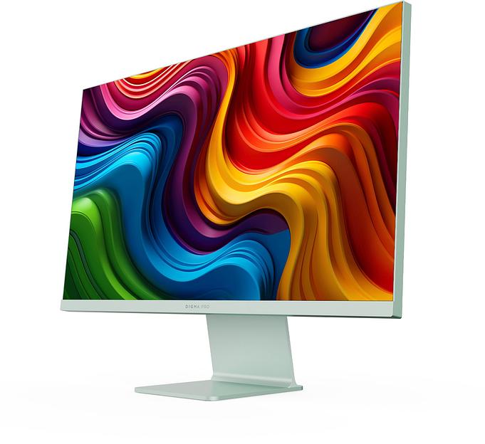 Монитор Digma Pro 27" Art L зеленый IPS LED 1ms 16:9 HDMI M/M матовая 300cd 178гр/178гр 2560x1440 165Hz G-Sync FreeSync DP 2K USB 5.7кг фото 3