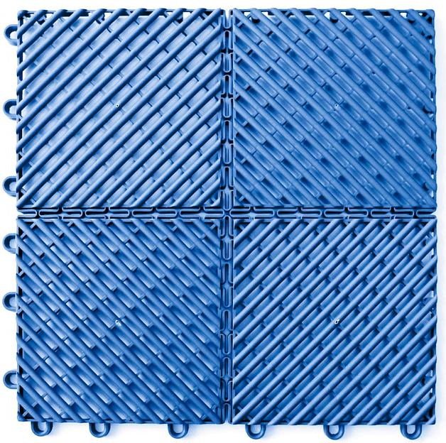 City – модульное уличное покрытие, Цвет Голубой RAL 5012, Толщина модуля 12 мм. фото 1