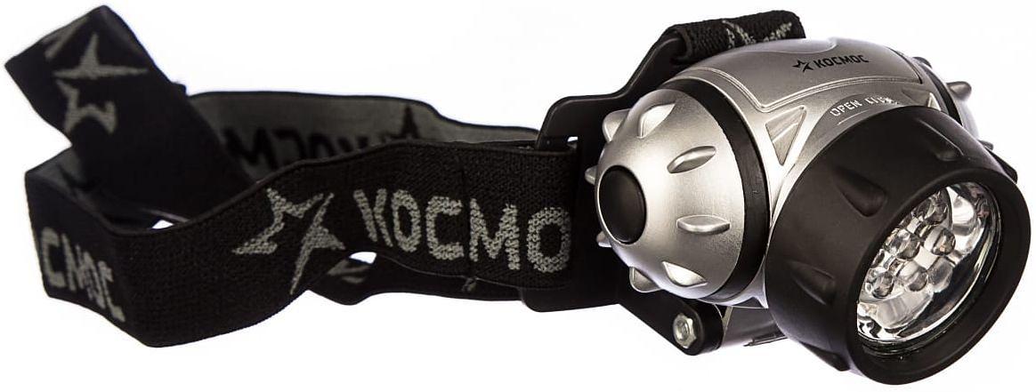 Фонарь налобный Космос H7LED черный/серебристый лам.:светодиод. AAAx3 (KOC-H7-LED) фото 4