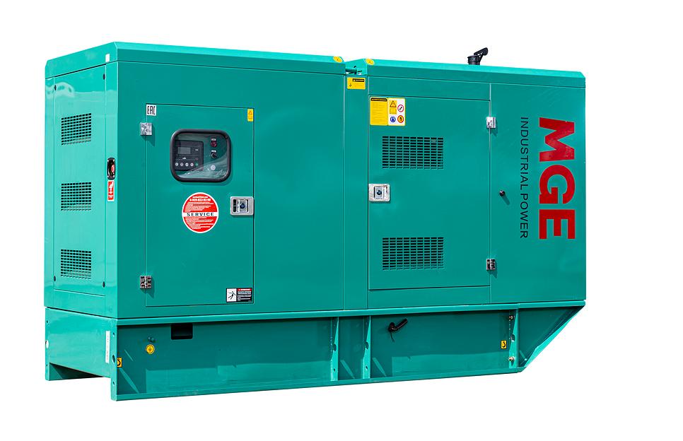 Дизельный генератор MGE MGEP100CS в кожухе ОПТ фото 2