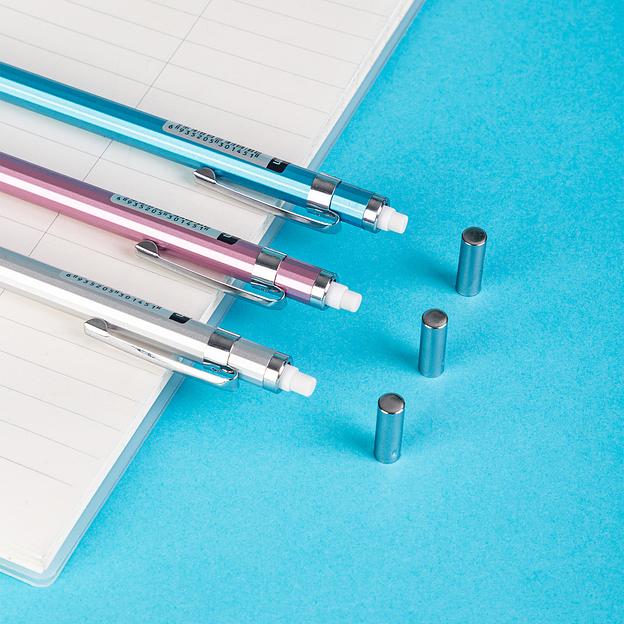 Карандаш механический Deli EU999 0.5мм метал. корпус ассорти фото 8