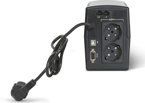 Импульс ИБП Юниор Смарт 800 {800/480 ВА/Вт, LED, IEC-C13x4, USB порт} {JS80102} фото 5