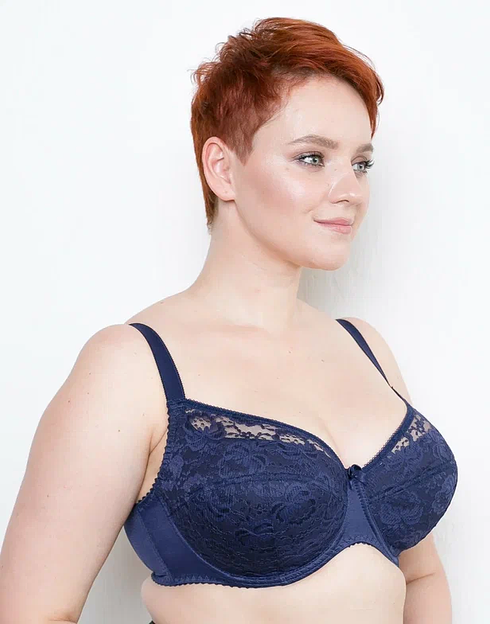 Бюстгальтер АйЛайк модель № 888 тёмно-синий ОПТ фото 2