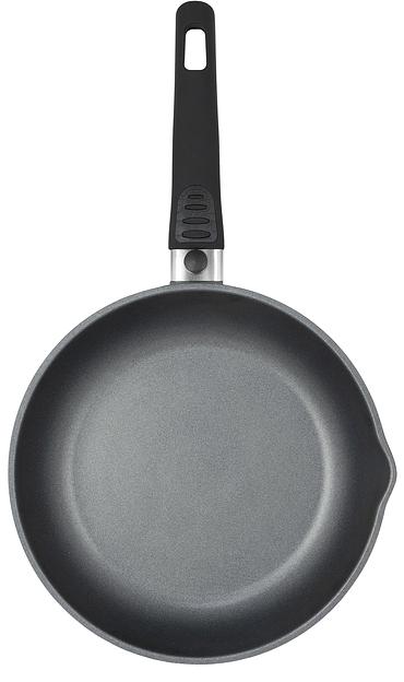 Сковорода Rondell Escurion RDA-894 круглая 26см покрытие: Xylan Plus ручка съемная (без крышки) черный фото 3