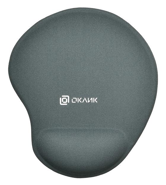 Коврик для мыши Оклик OK-RG0550-GR серый 220x195x20мм фото 1