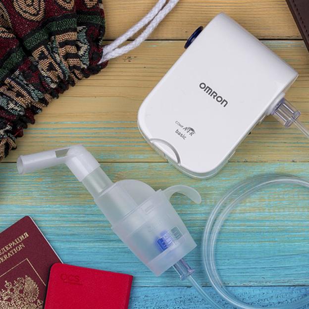 Ингалятор Omron С21 Basic (NE-C803-RU) компрессорный стационарный белый фото 10