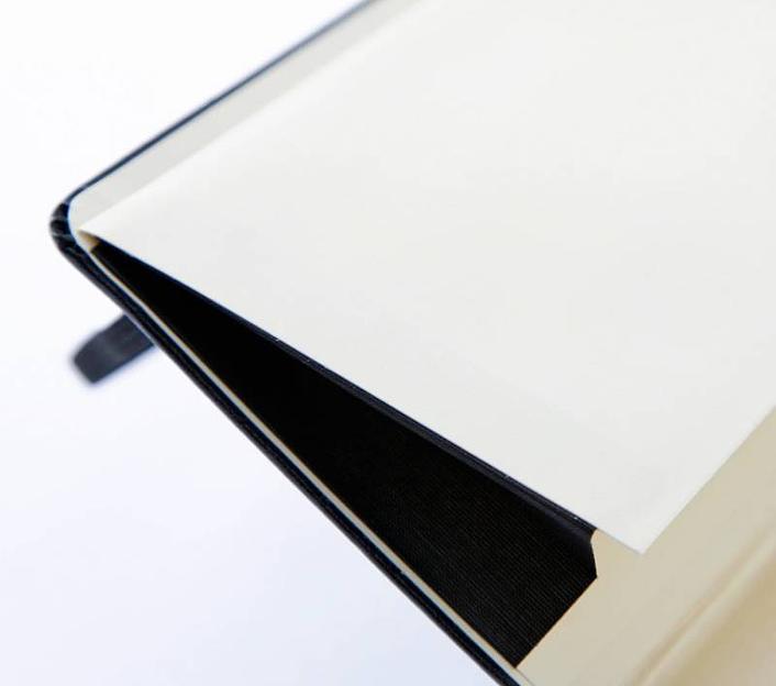 Блокнот Moleskine CLASSIC SOFT QP617 Large 130х210мм 192стр. клетка мягкая обложка черный фото 4