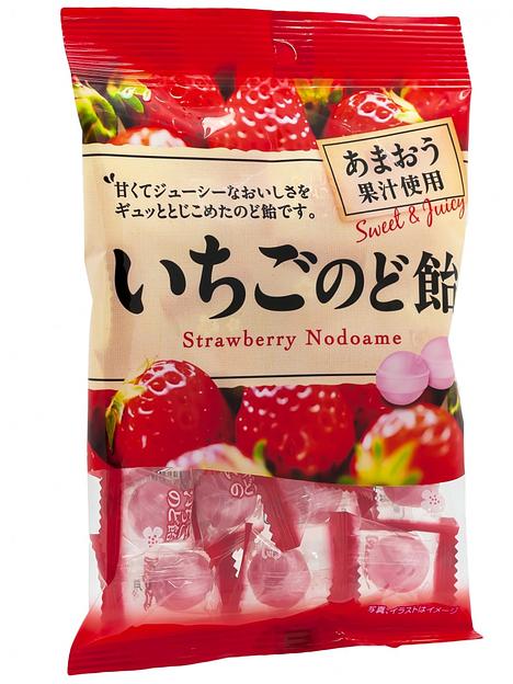 Карамель леденцовая Pine Клубничные леденцы 90г фото 2