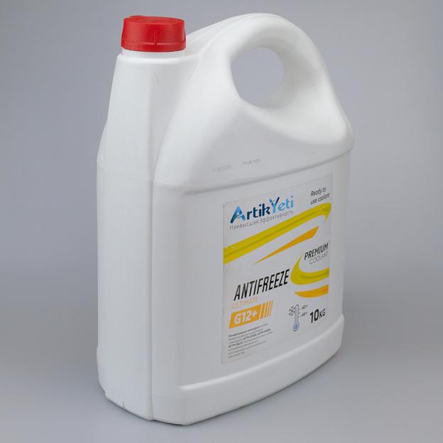 ArtikYeti Antifreeze Ultimate G12+ желтый 10кг фото 2