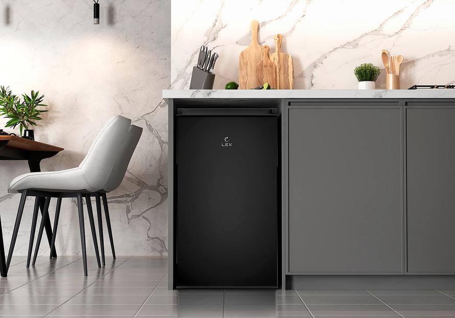 Холодильник Lex LSD100BL 1-нокамерн. черный фото 4
