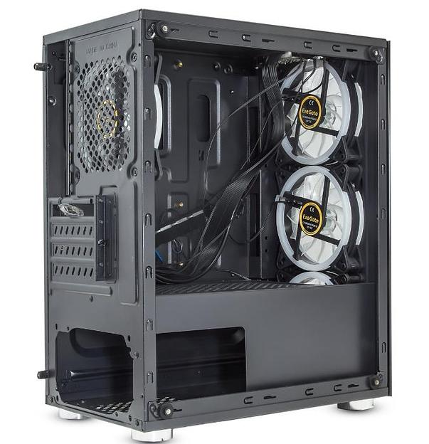 Корпус EXEGATE ExeGate Mistery X2 MiniTower без Б/П MicroATX Цвет черный EX294382RUS фото 2