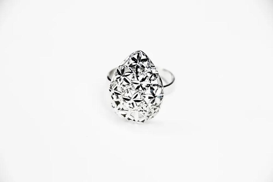 Silver Moon Кольцо серебро 925 родированное фото 1