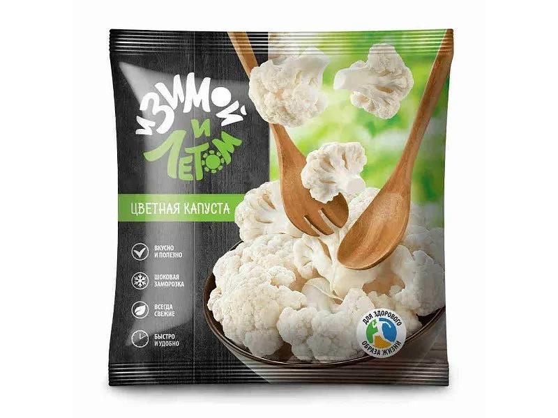 Цветная капуста замороженная «И зимой, и летом», 400 г ОПТ фото 1