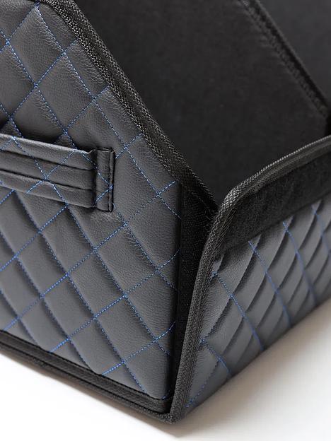 Органайзер в багажник для автомобиля чёрный синий ОПТ фото 7