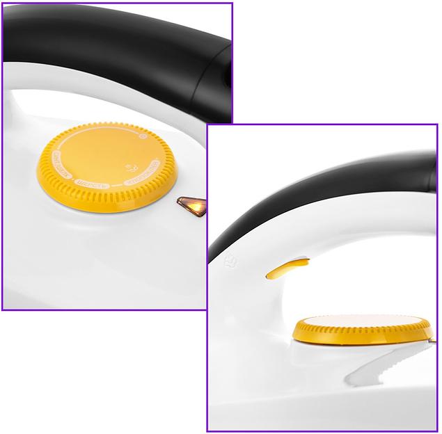 Парогенератор Kitfort КТ-9142 2200Вт черный/белый фото 5