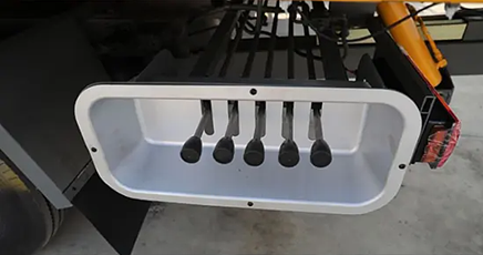 Эвакуатор со сдвижной платформой на шасси FAW, 4x2, кабина J6F фото 3