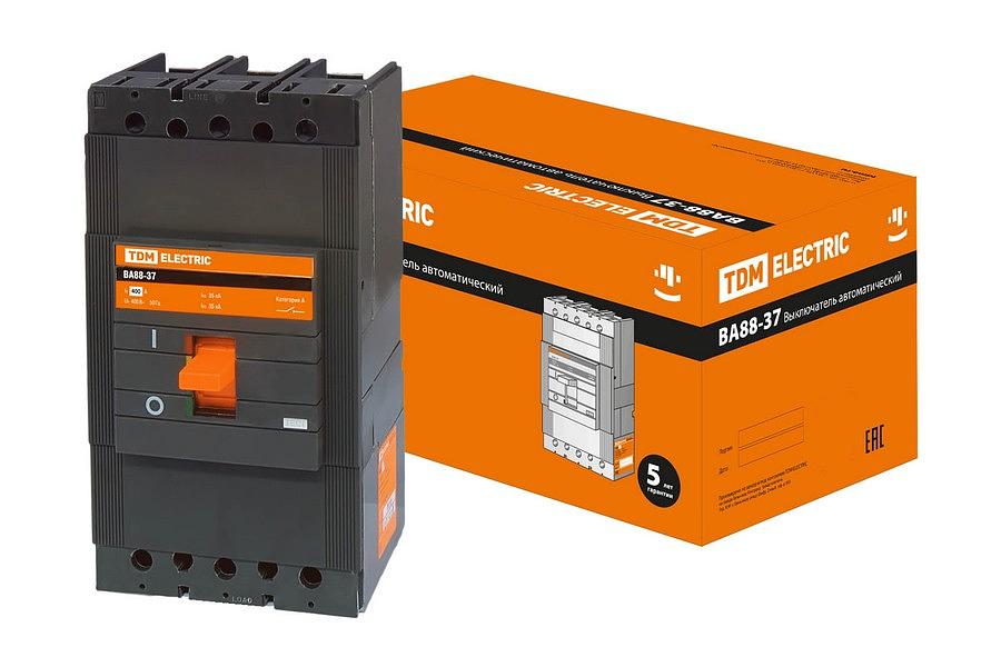 Автоматический выключатель ВА88-37 трехполюсной 400А 35кА фото 1