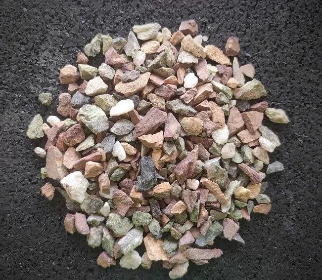Ландшафтный камень Щебень цветной фото 2