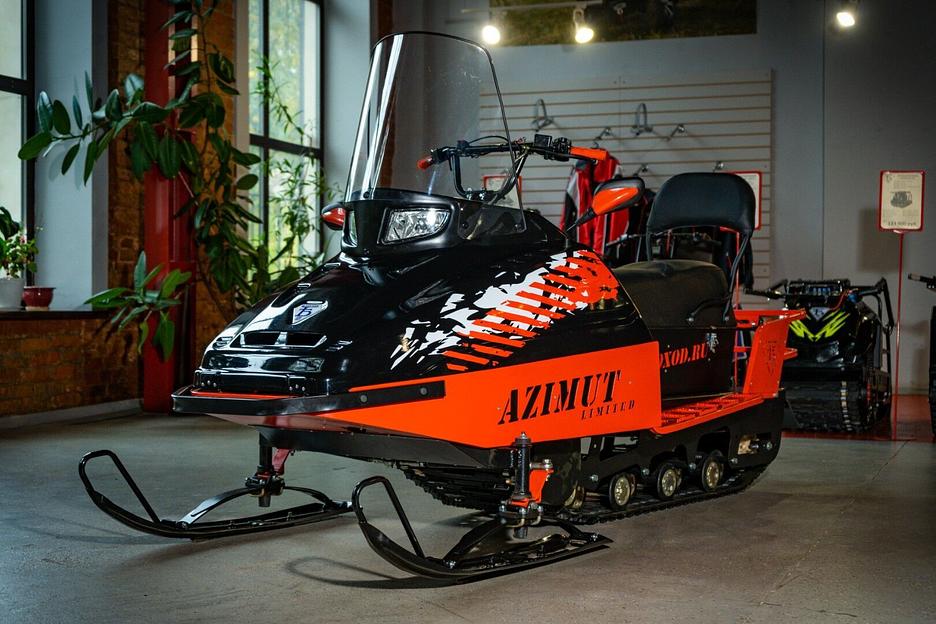 Снегоход Бурлак Азимут CS Limited 20 л.с. склизовая подвеска. 2900*1110*1280 мм фото 2