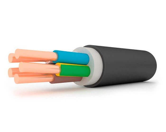 Кабель ВВГнг(А)-Ls 5х4,0 ГОСТ, 0,66 кВ. фото 1