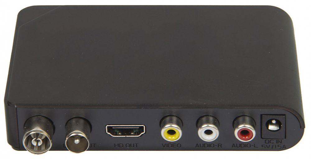 Ресивер DVB-T2 Hyundai H-DVB200 черный фото 4