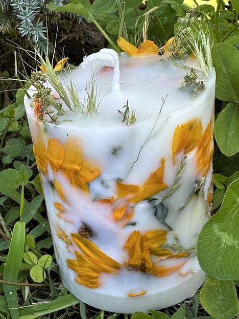 Ароматическая свеча 9 см ОПТ фото 2