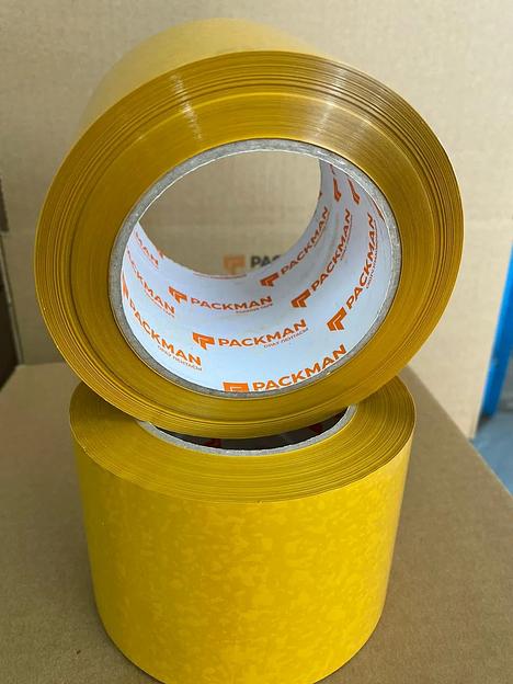 Скотч Packman желтый 80 мм 150 м фото 1