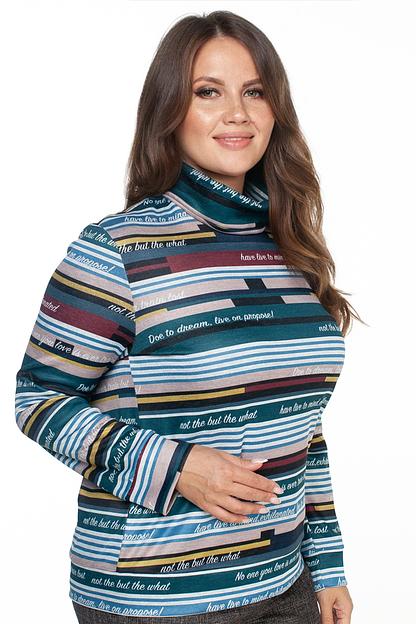 Джемпер женский  4057/06/Пудровый, бордовый  фото 2