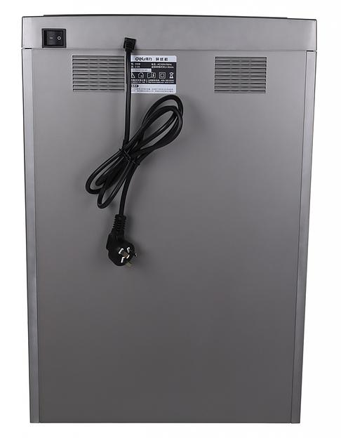 Шредер Deli 9907 серебристый с автоподачей (секр.P-4)/фрагменты/8лист./20лтр./скрепки/скобы/пл.карты/CD фото 4