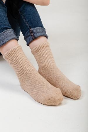 Носки детские из натуральной шерсти TOD Оймс цвет бежевый фото 2