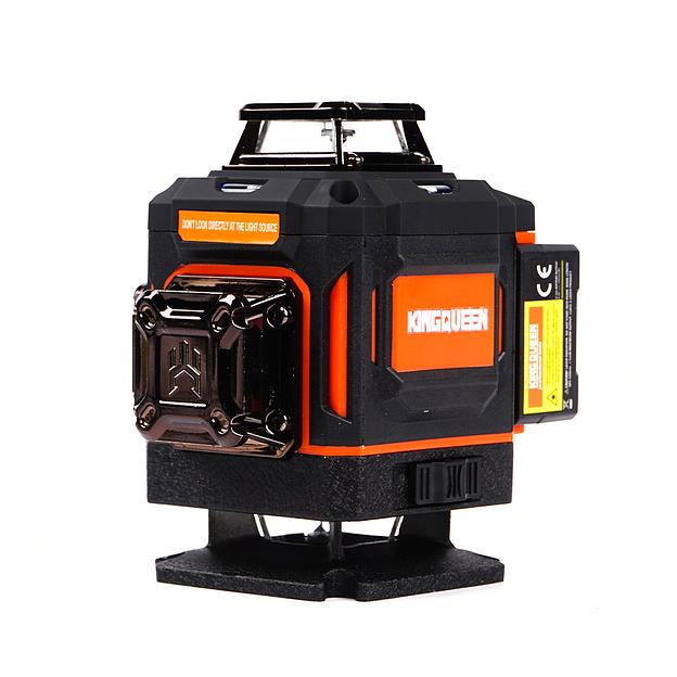Лазерный уровень KINGQUEEN 16 линий (зеленый луч) KQ-YJ4D16 фото 1