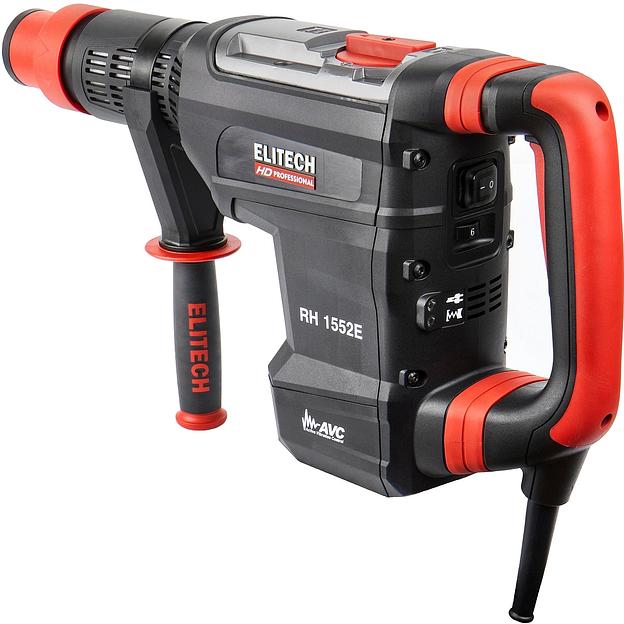 Перфоратор Elitech RH 1552E (E2205.020.01) патрон:SDS-max уд.:15Дж 1500Вт (кейс в комплекте) фото 6