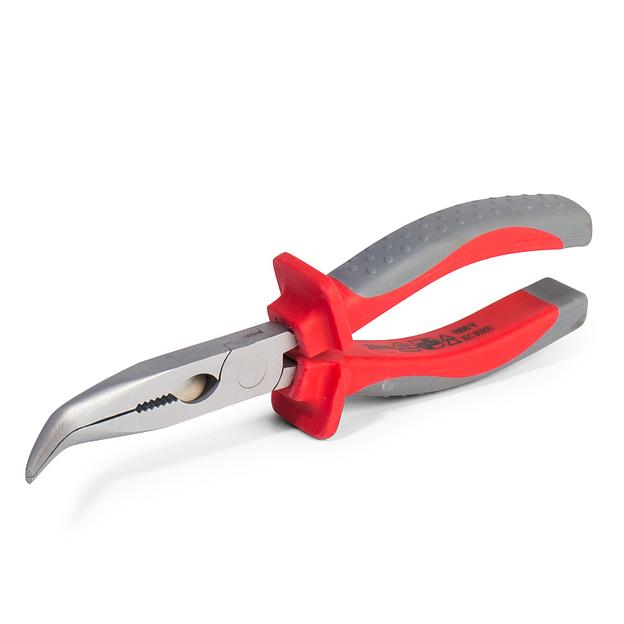 Длинногубцы изогнутые диэлектрические 200 мм серия СТАНДАРТ фото 2