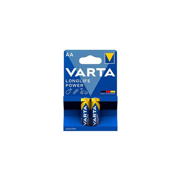 AA Батарейка VARTA Longlife power High Energy Alkaline LR6, 2 шт. фото 1