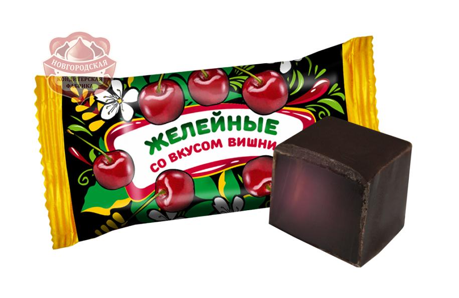 Конфеты «Желейные» со вкусом вишни фото 1