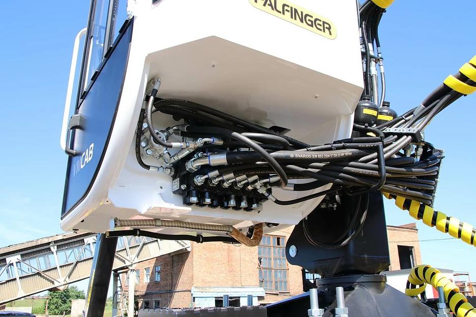 Стационарный манипулятор «PALFINGER VM10L86S» для лома фото 1