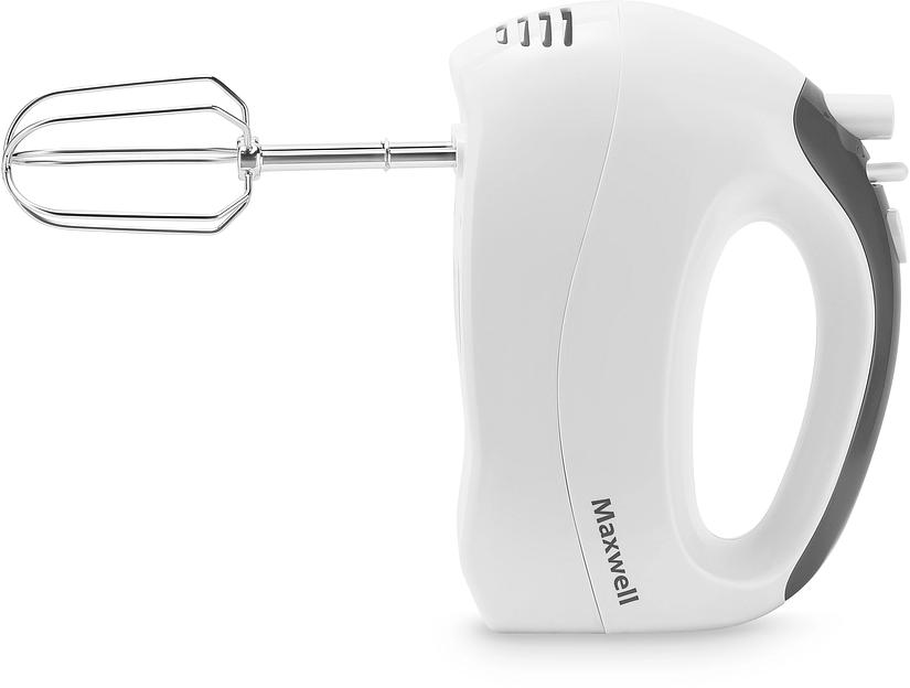 Миксер ручной Maxwell MW-1356 300Вт белый фото 3